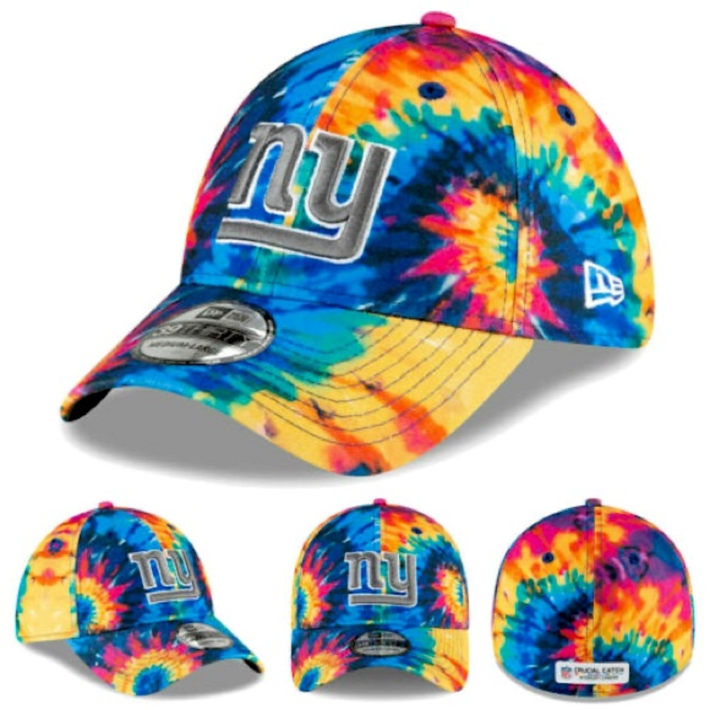 New Era 39Thirty New York GIANTS 2020 Tie Dye “Crucial Catch” Baseball Cap